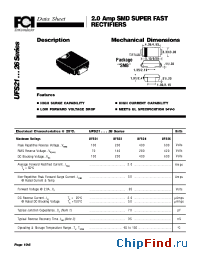 Datasheet UFS24 manufacturer FCI